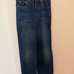 Classic Levi's Jeans - Highwasted, Straight leg